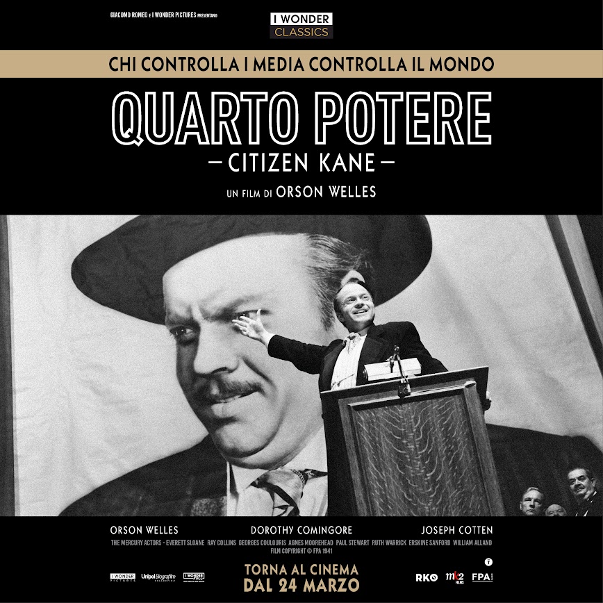 QUARTO POTERE al cinema dal 24 marzo