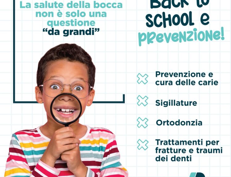 Prevenzione dentale per bambini con l'iniziativa Back to School