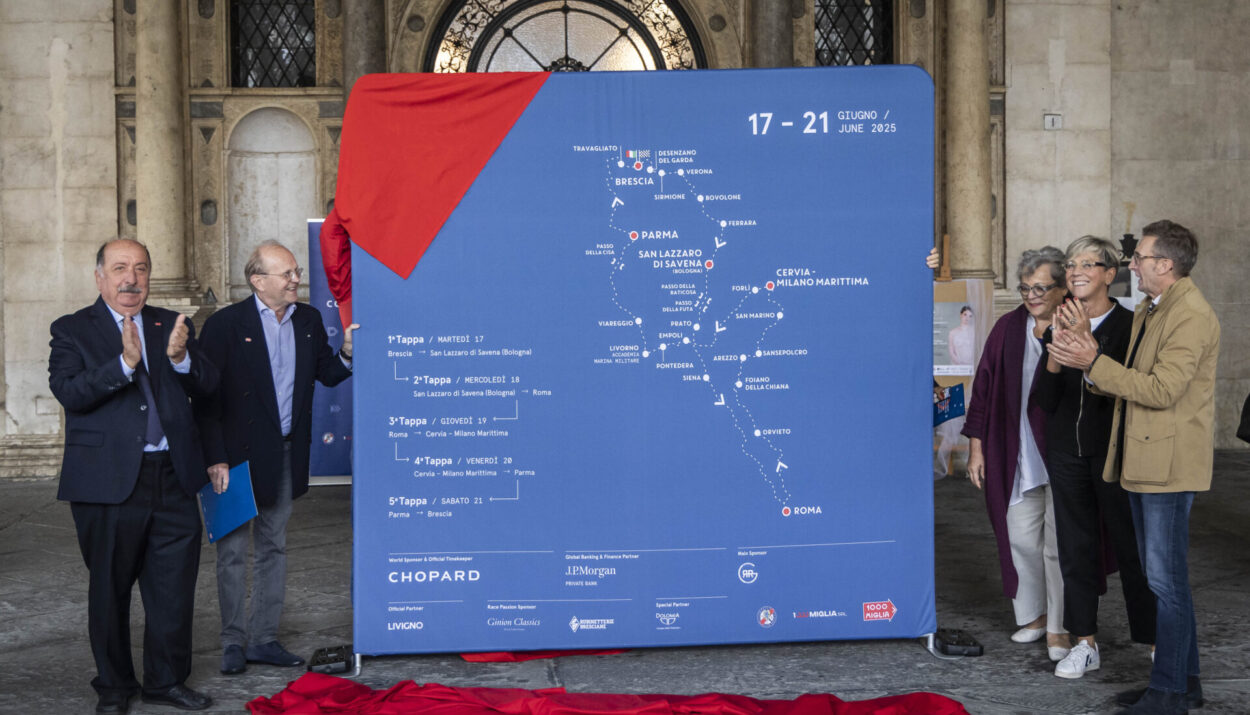 1000 miglia 2025: svelate date e percorso della nuova edizione