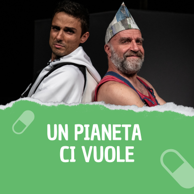 Teatro Martinitt: Ugo Dighero in UN PIANETA CI VUOLE… c’è nessuno?