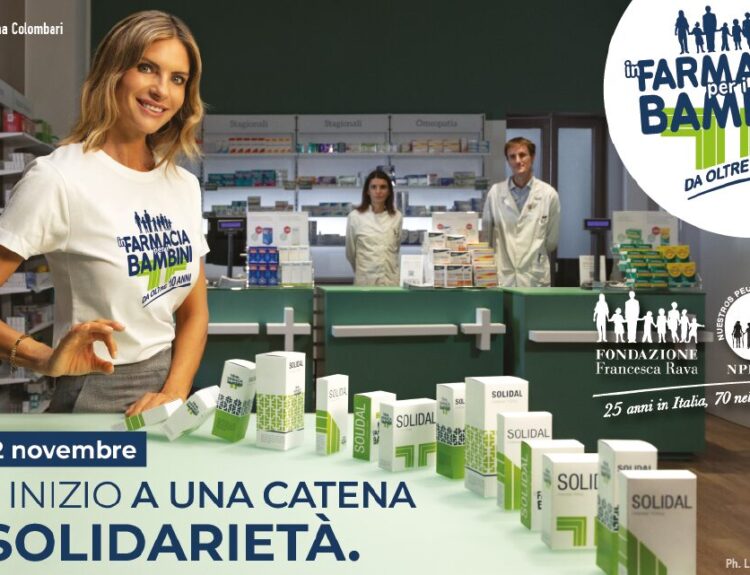 Lafarmacia. sostiene il progetto “In farmacia per i Bambini”