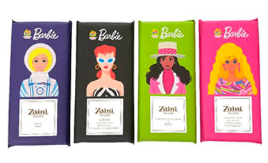 Zaini Milano celebra Barbie con due nuove choco-bar