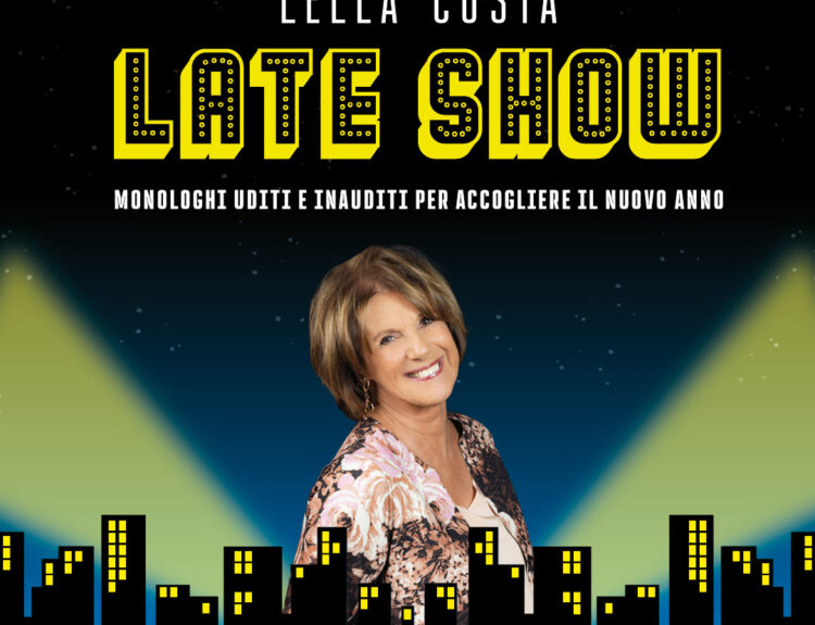 Lella Costa Late Show al Teatro Carcano per la fine dell'anno