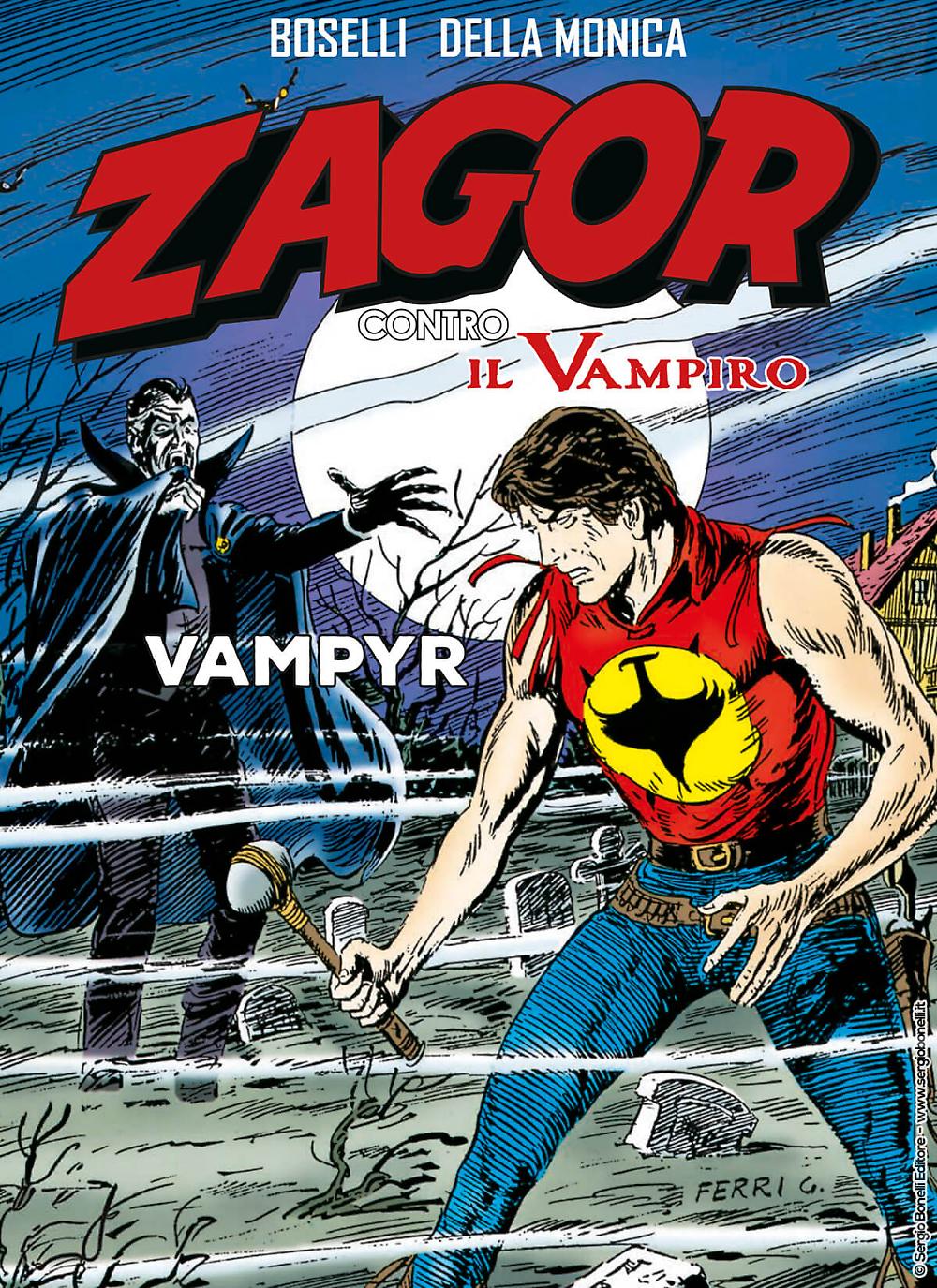 SERGIO BONELLI EDITORE presenta il secondo volume di ZAGOR CONTRO IL VAMPIRO