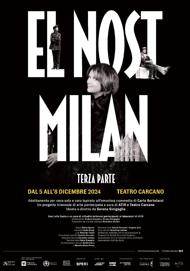 Teatro Carcano: dal 5 all'8 dicembre in scena El Nost Milan